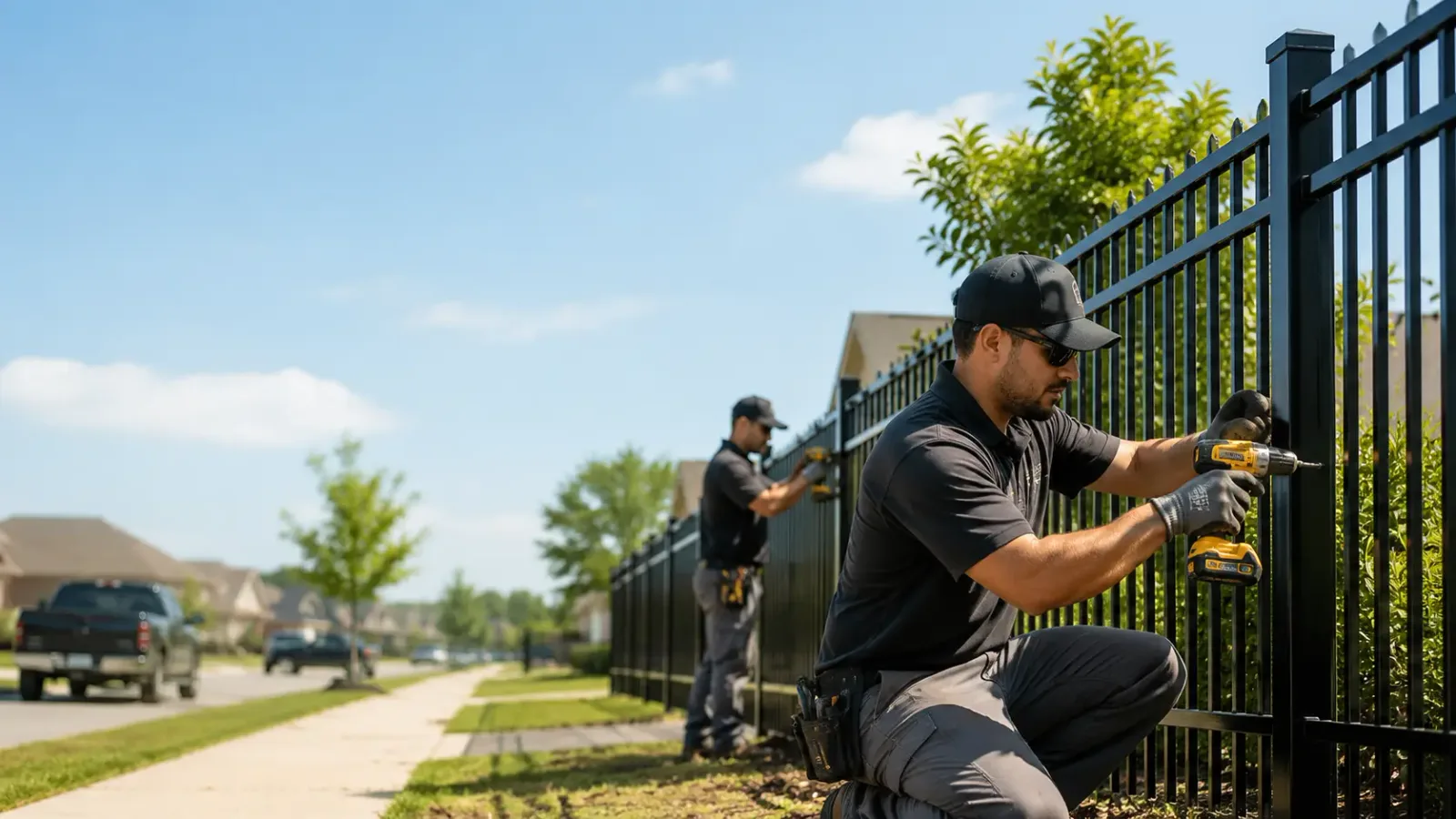 Metal Fence Installation in Crescent, PA